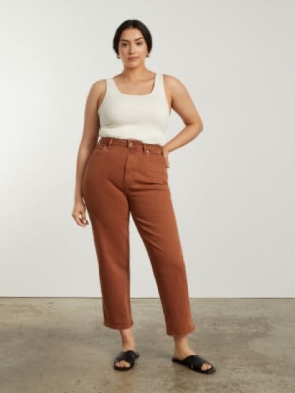 Everlane | The Way-High® Curvy
Jean (27 1/2" Inseam) in Rich Earth